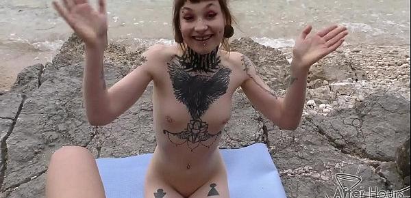  public beach pov lesbian sex in croatia tongue burried in wet teen slit